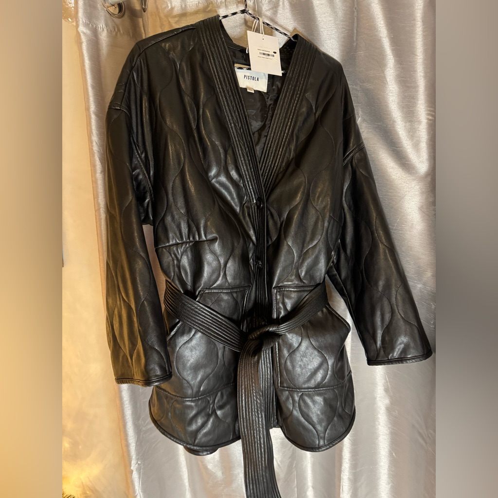 Pistola Quilted Leather Jacket